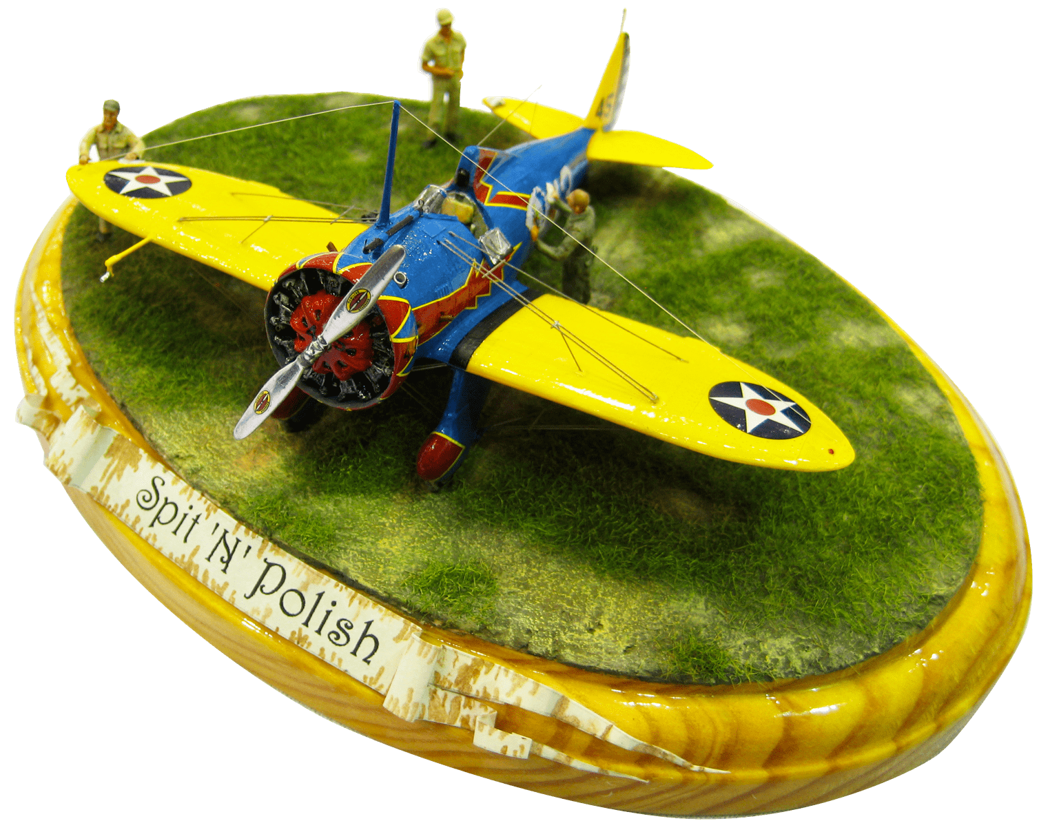 Carl's Aircraft Diorama - Spit N' Polish